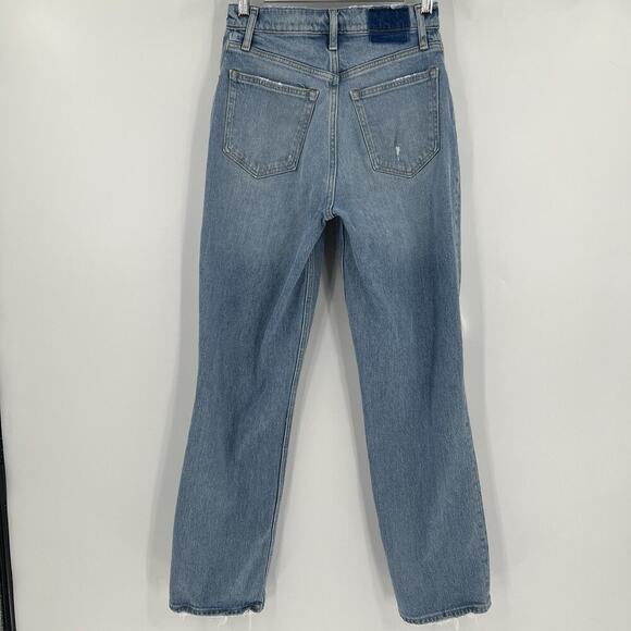 Abercrombie & Fitch Jeans 90s Straight Ultra High Rise Curve Love Size 27 / 4R - Picture 5 of 9